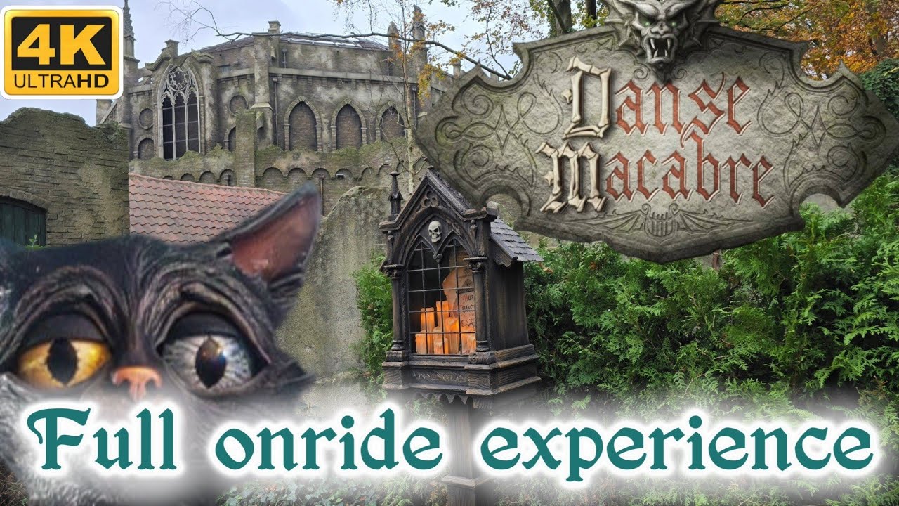 Danse Macabre at Efteling - FULL RIDE EXPERIENCE POV - New 4K