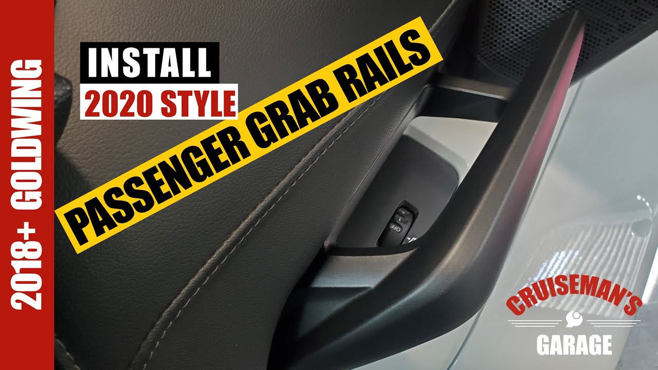 Finally! 2020-Style Passenger Grab Rails for my 2018 Honda Goldwing | CruisemansGarage.com