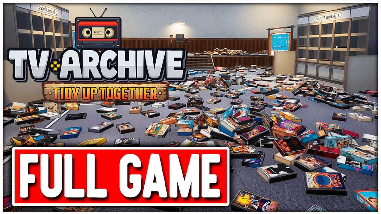 TV ARCHIVE: Tidy Up Together Gameplay Walkthrough FULL GAME No Commentary