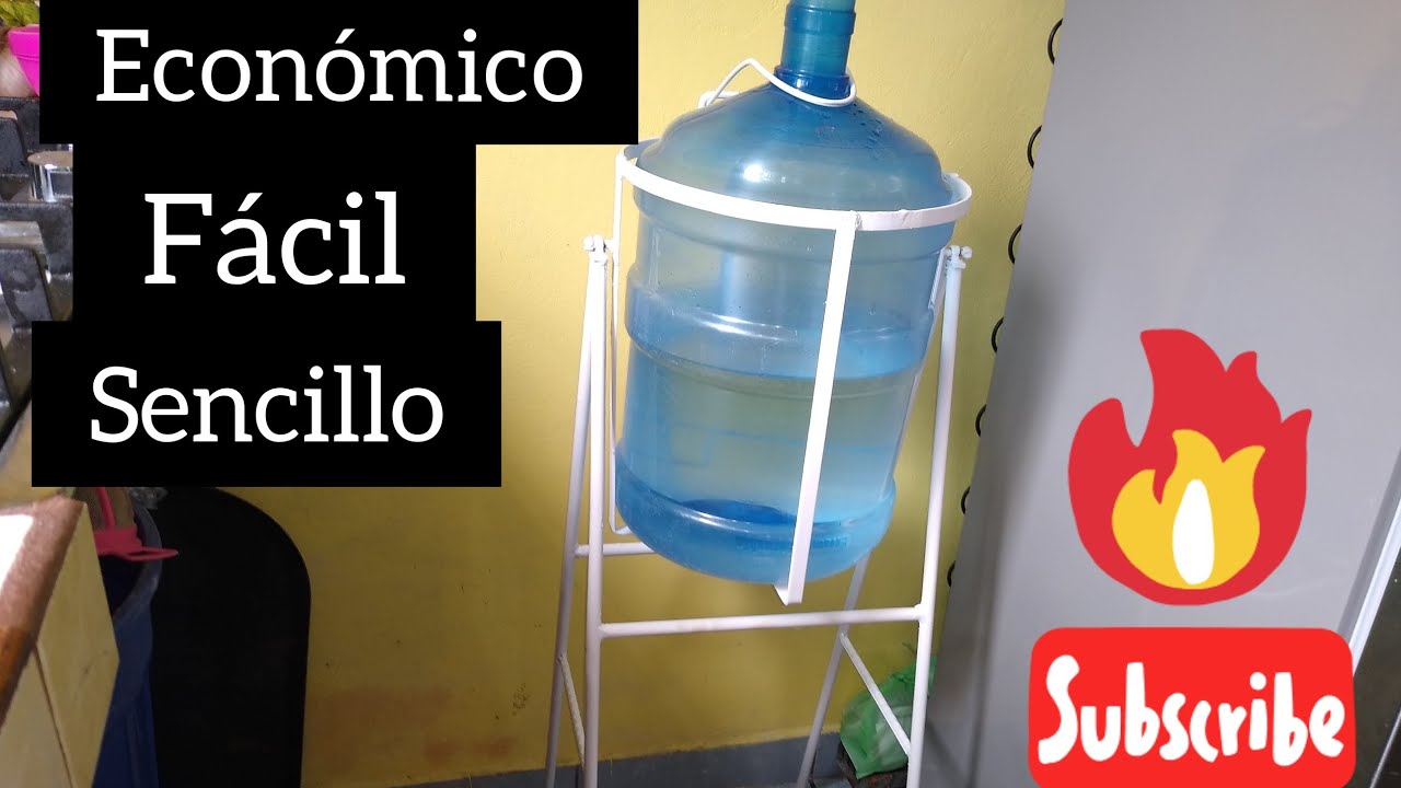 COMO HACER UN PORTA GARRAFÓN DE AGUA /TUTORIAL PASO A PASO HAZLO CONMIGO