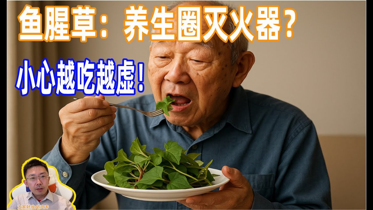 鱼腥草：养生圈&ldquo;灭火器&rdquo;？小心越吃越虚！