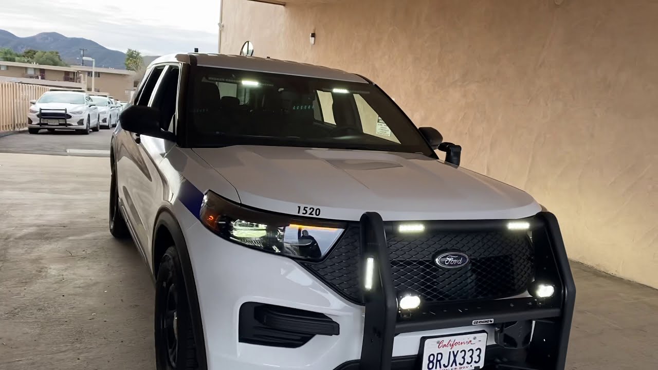 2020 Ford Police Utility Hybrid Security Vehicle