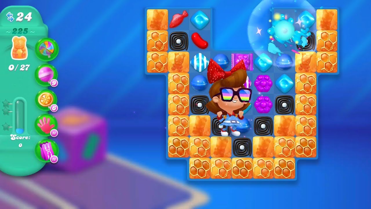 Candy Crush Soda Saga Levels 221-225 | Candy Crushing