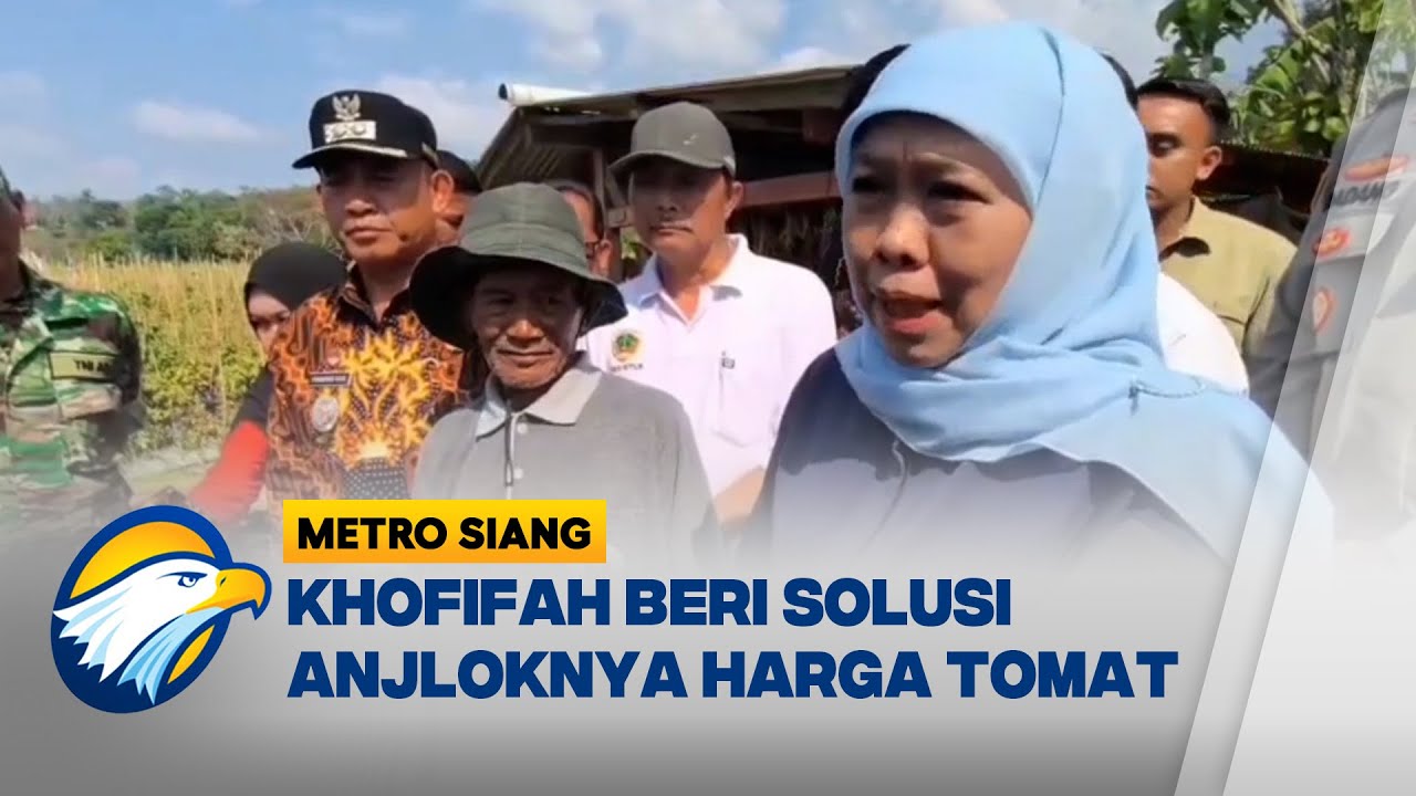 Harga Tomat Anjlok, Petani di Jawa Timur Merugi [Metro Siang]