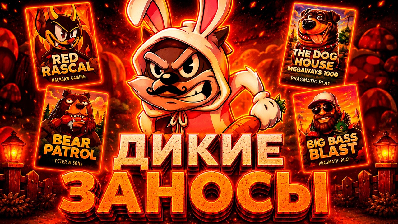 БОНУСБАЙ! ЛЕ БАННИ РЕШИЛ СРАЗУ ЛЮТО ЗАНЕСТИ! Я НЕ ОЖИДАЛ ТАКОЙ ДИКОЙ ВЫДАЧИ...
