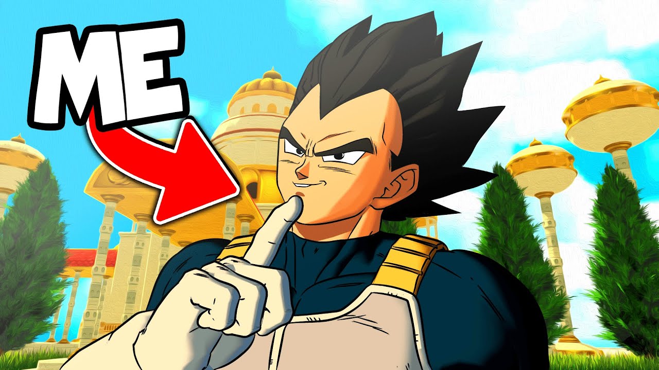 I Pretend to be VEGETA in VRChat! (dragon ball z)