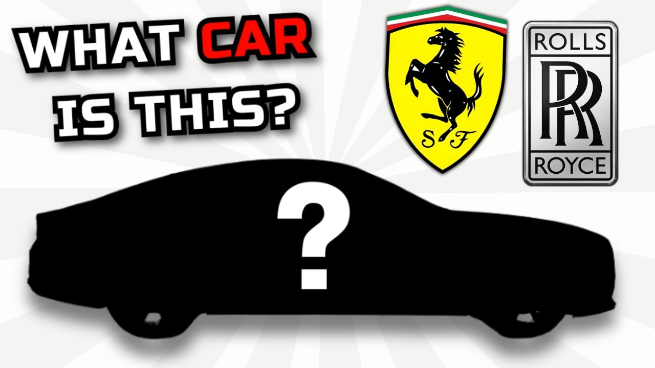 Guess The Car by Its Silhouette | Car Brand Quiz (HARD!)
