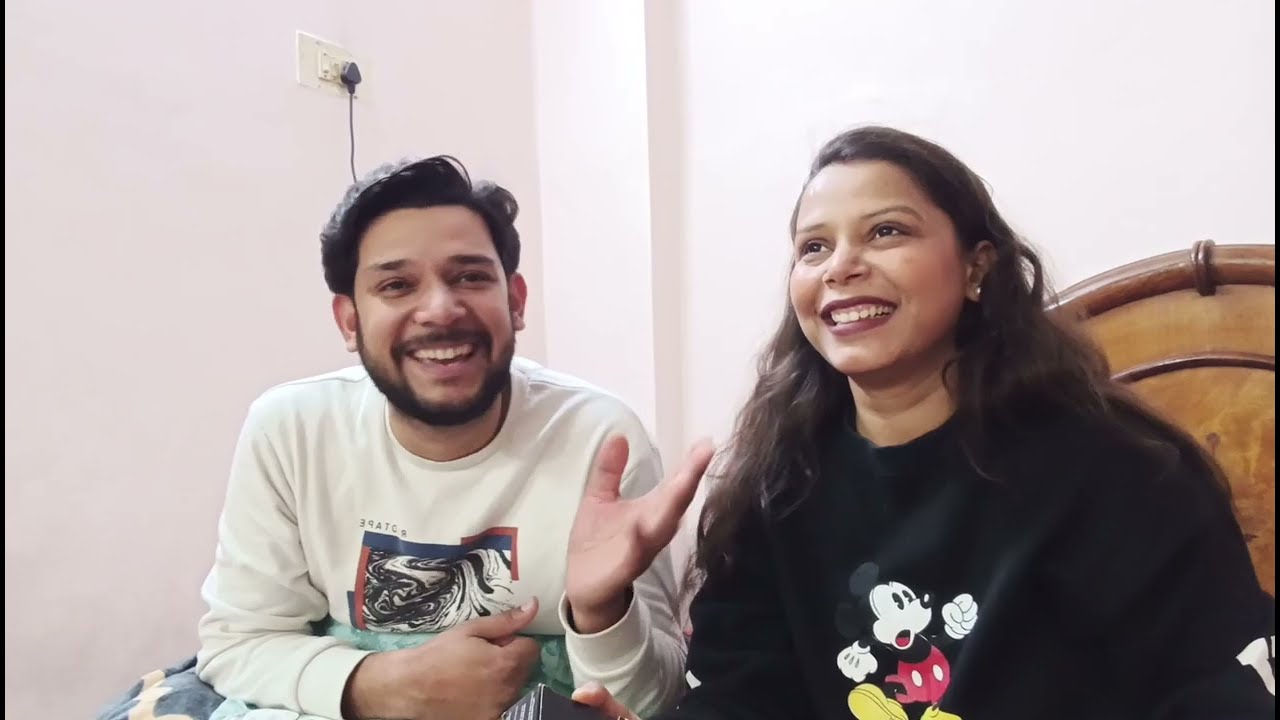 Nikhil guesses the price of my makeup products😅//super fun video 😅❤️#couple#newlyweds#makeup#fyp