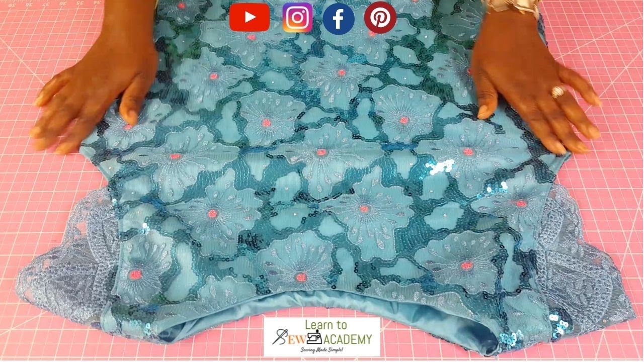 How to Sew an A-Line Dress  with Cap Sleeves (A Step-by-Step Guide!)
