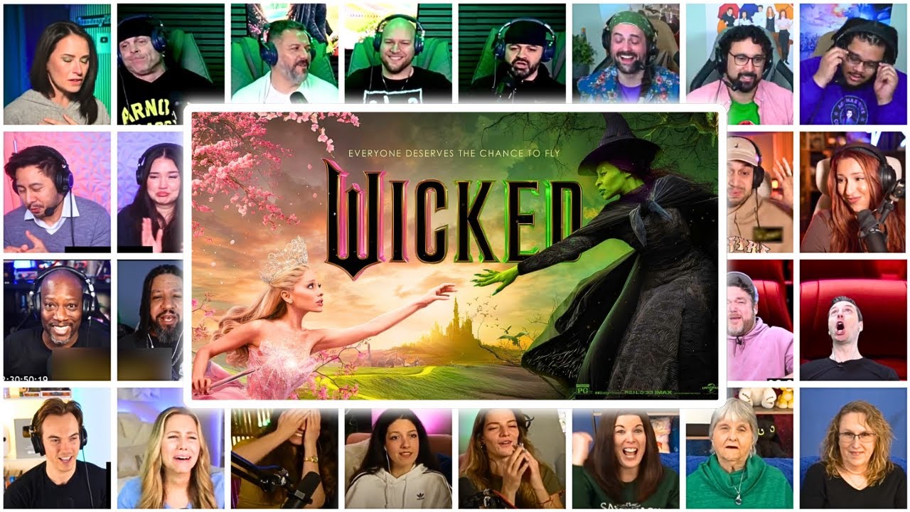 Wicked (2024) - MOVIE Reaction Mashup!