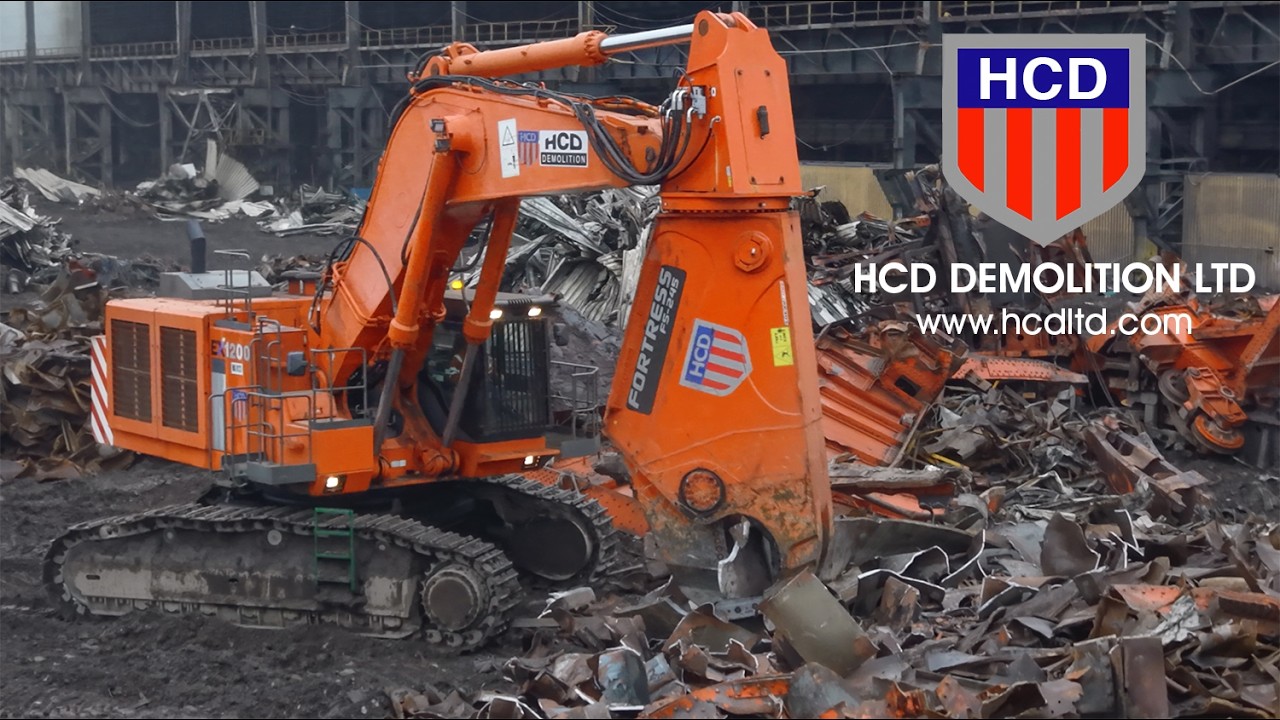 HCD Demolition Ltd - Introducing ShearcCore World's MOST Powerful Claw FORTRESS FS245R Mobile Shears