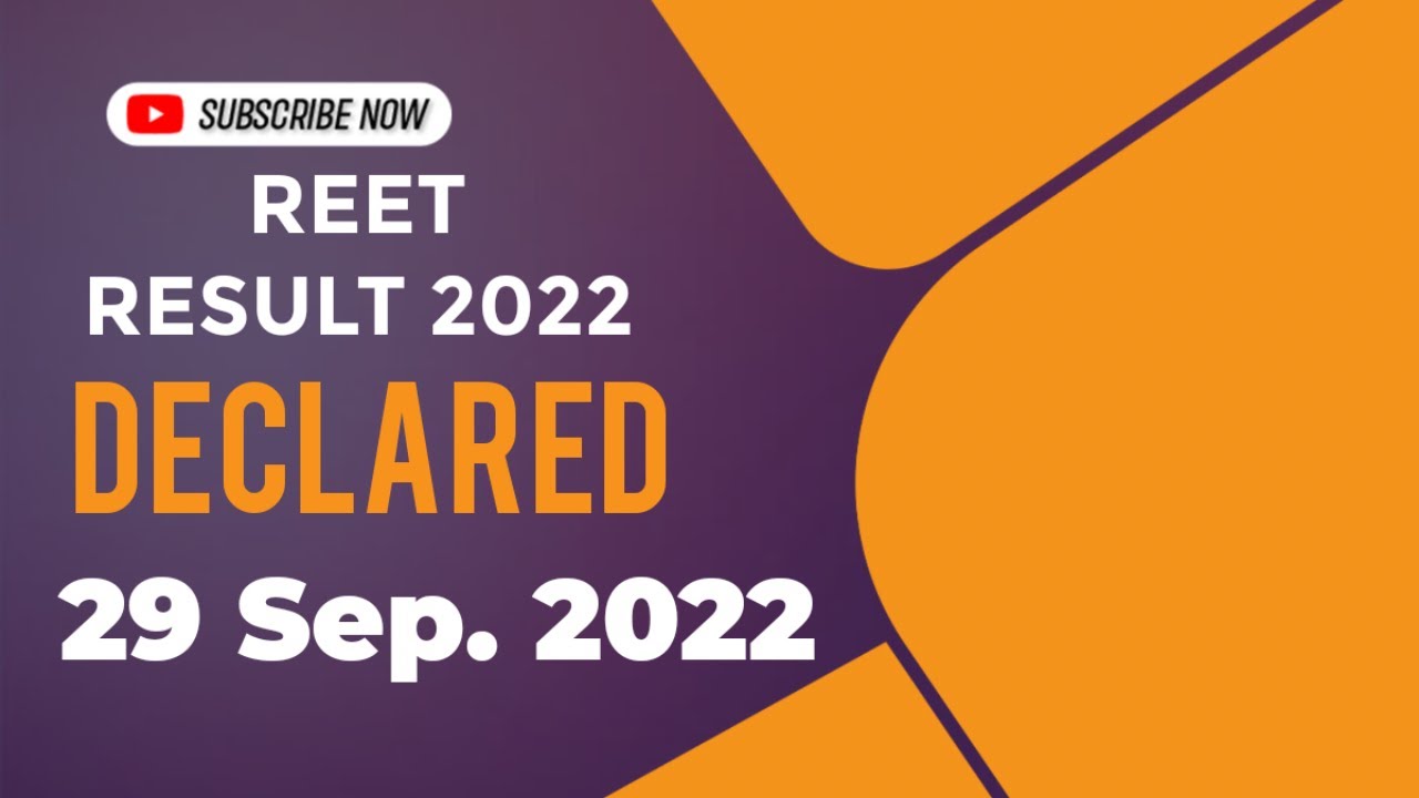 REET RESULT OUT | REET 2022 RESULT OUT DECLARED | RAJASTHAN REET UPDATE NEWS | AURA NEWS INDIA