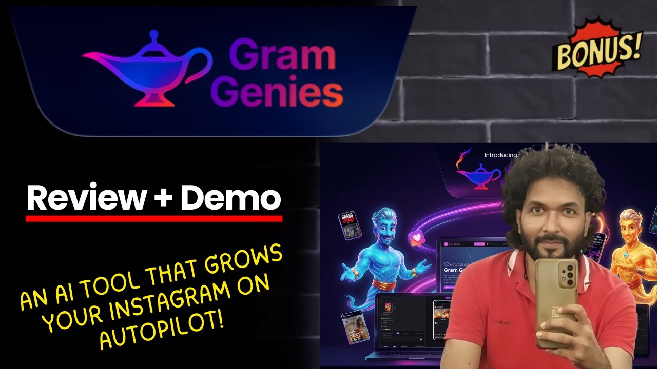 GramGenies Review – An AI Tool That Grows Your Instagram on Autopilot!