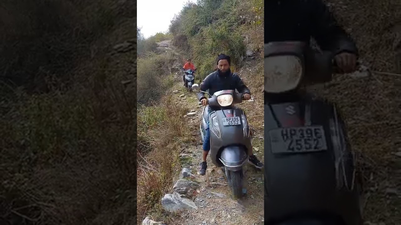 Activa vs access 125 off roading  #Activa #access #ytshorts @himachal wala