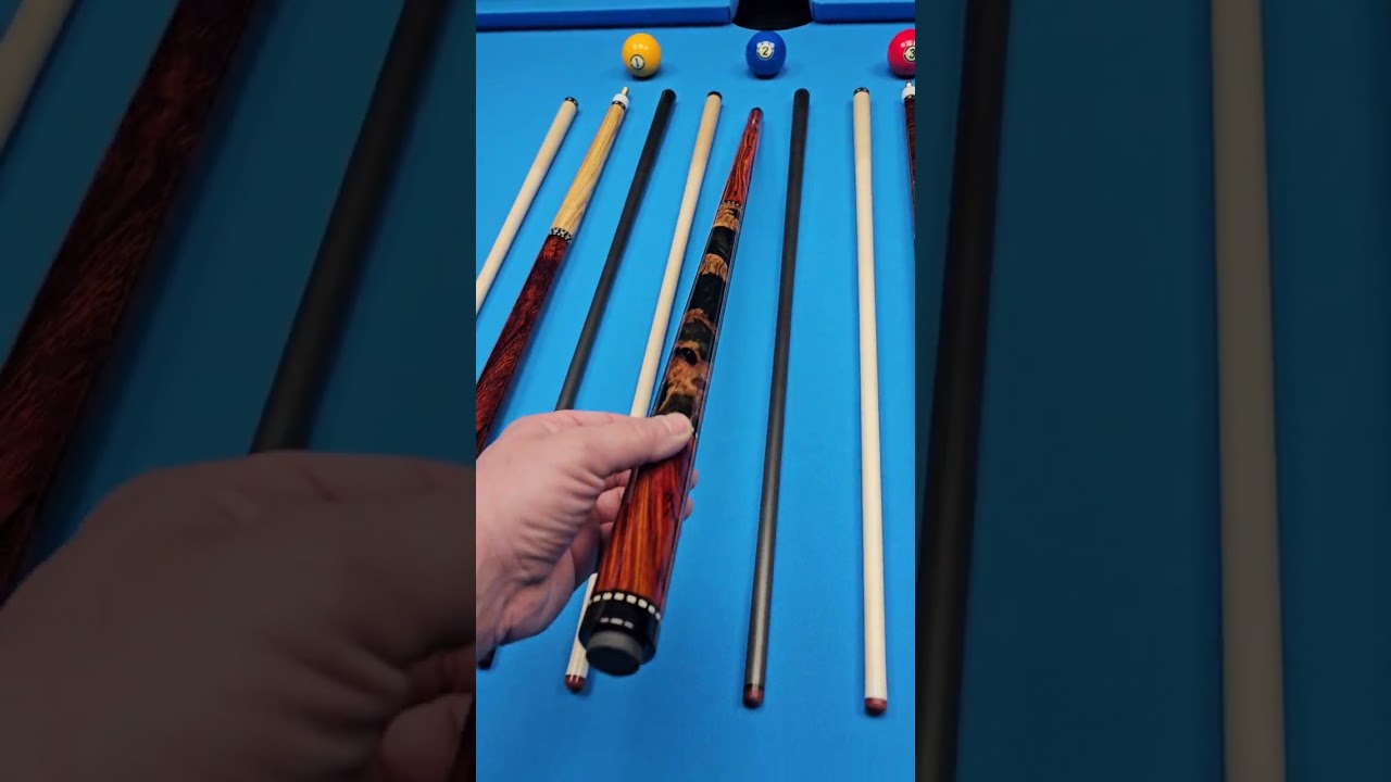 ⚫️🔥⚫️ All New Douglas Moore Cues ⚫️🔥⚫️ Carbon Fiber upgrade! @ Crossroadcues.com