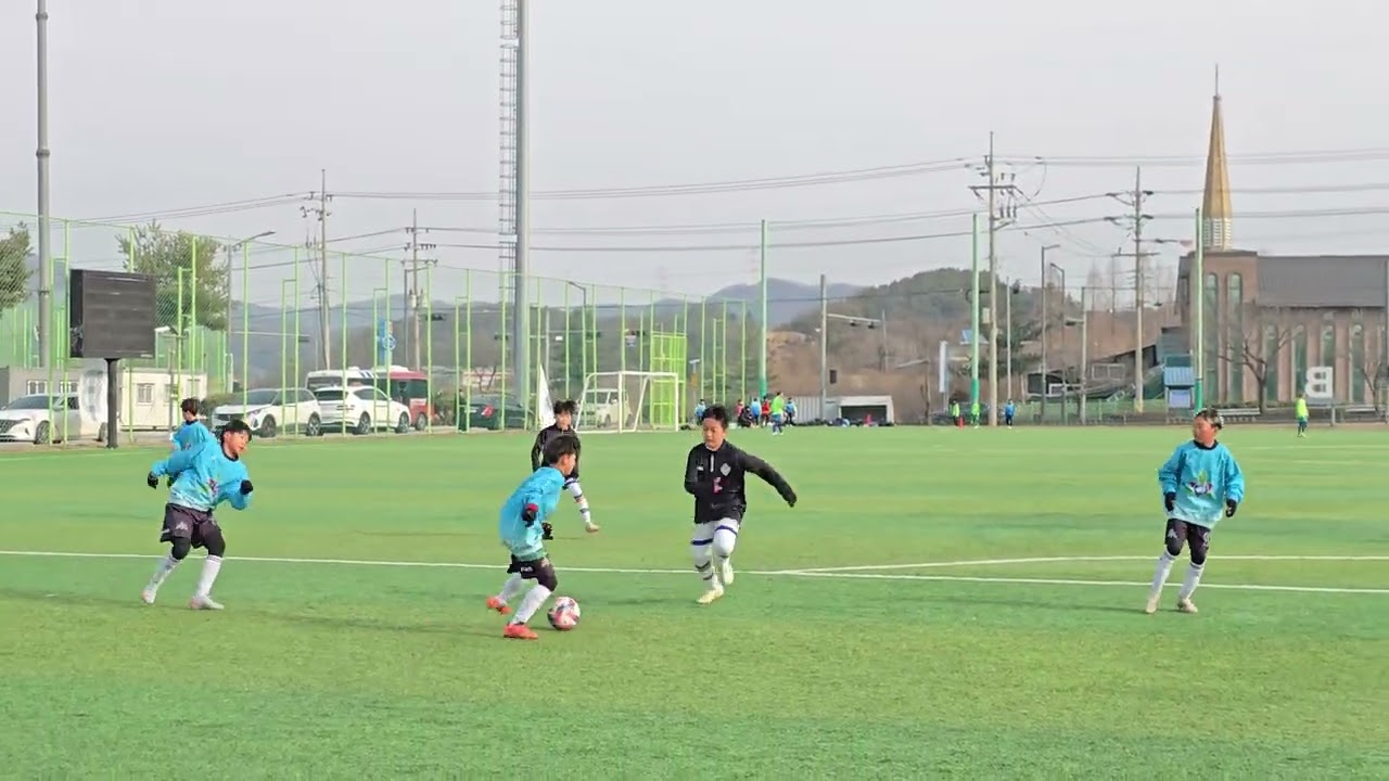 2026. 01. 26 교현초 U-12 VS 아산 FC 전반 안성 스토브리그