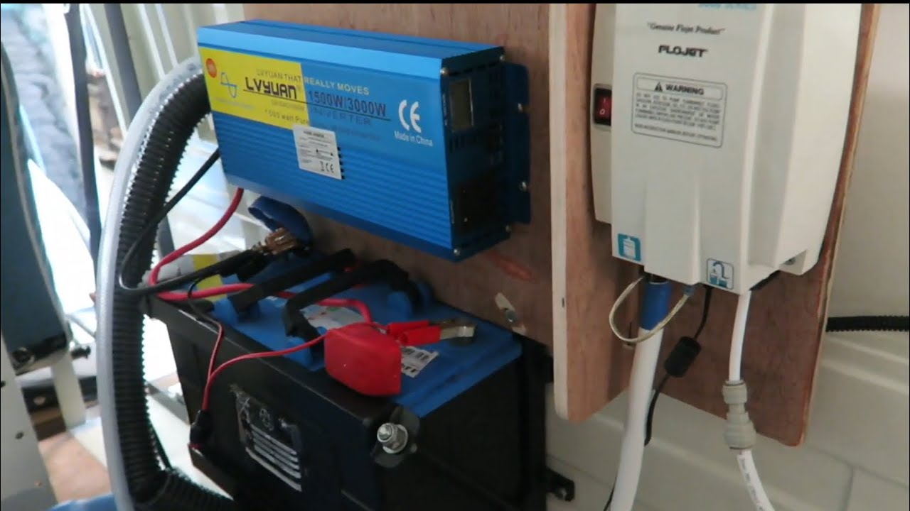 Vintage coffee van set up, Off grid hook up free, LPG tank, inverter, Flowjet pumps, certification.