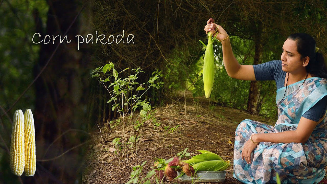 Corn Pakoda Recipe | मक्याची भजी | Corn Bhaji | Sweet Corn Bhajiya Recipe