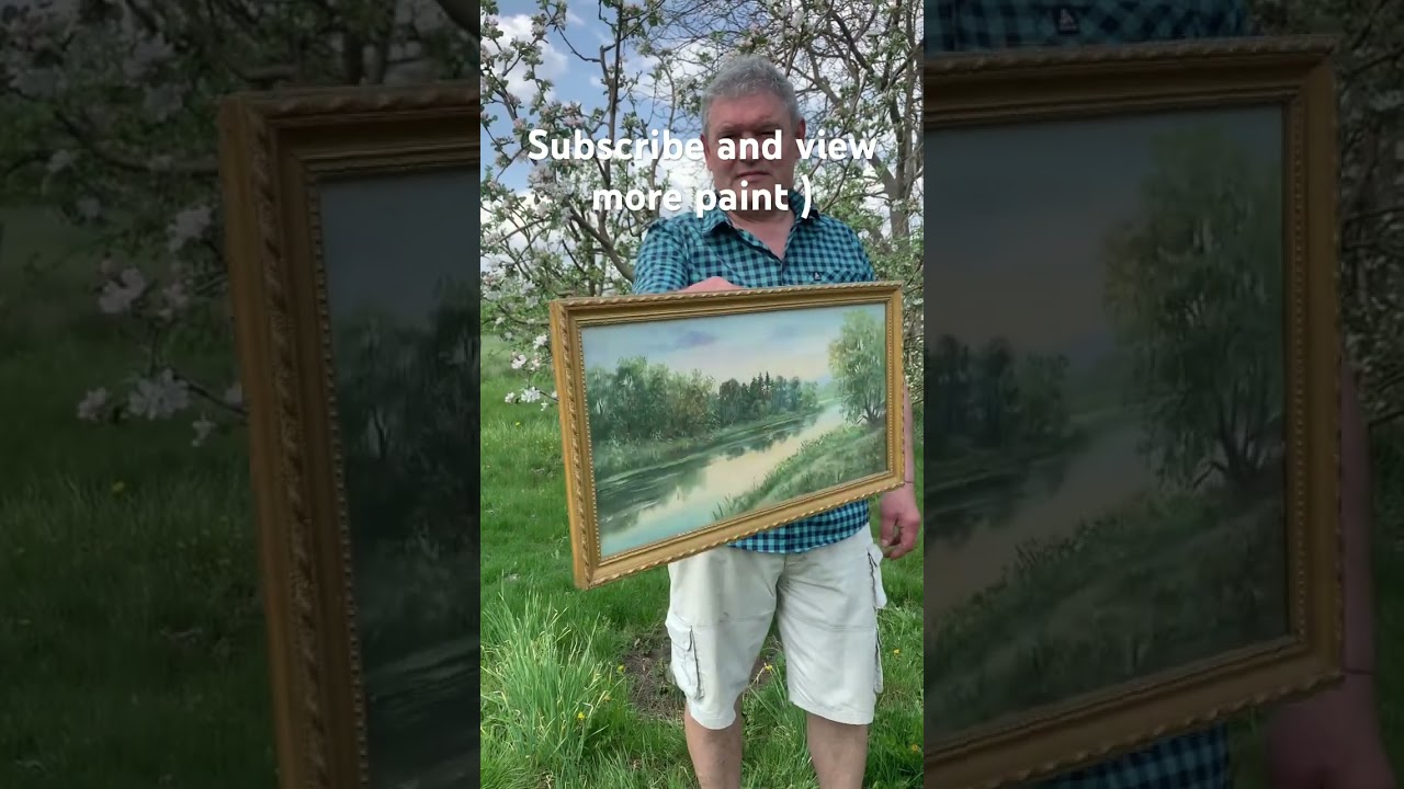 Paint landscape art