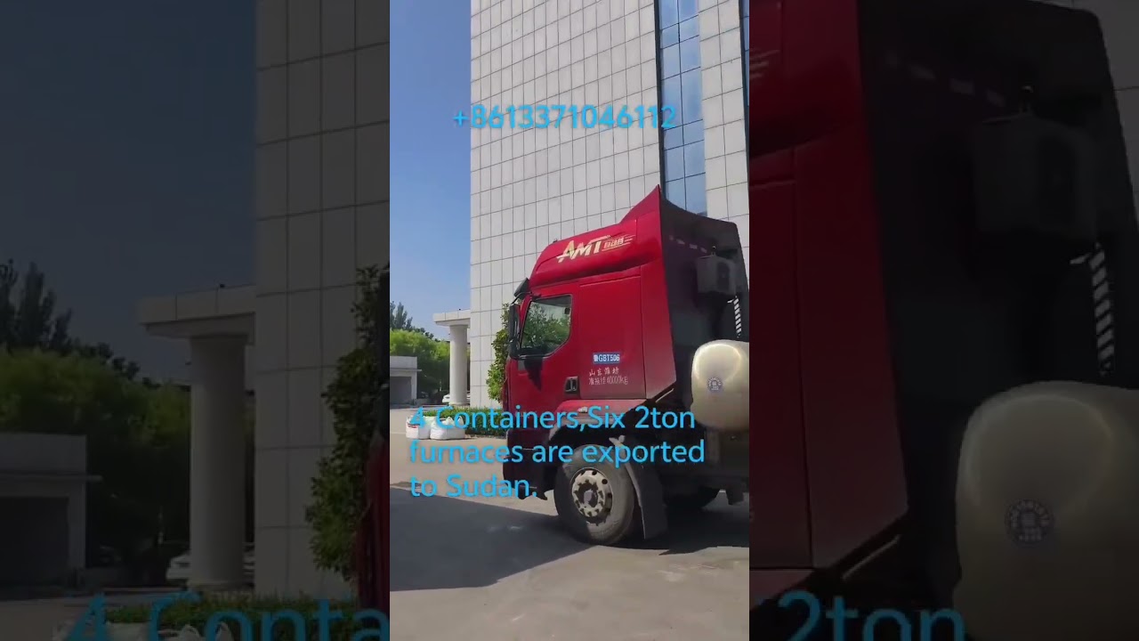 6sets of 2T steel furnaces are exported to Sudan.3 power +6 furnace+4 transformers+6 cooling tower