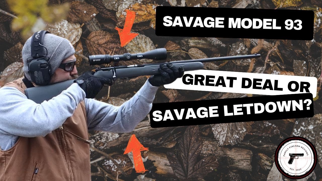 Savage 93 Gen 1 22 WMR с прицелом Vortex.