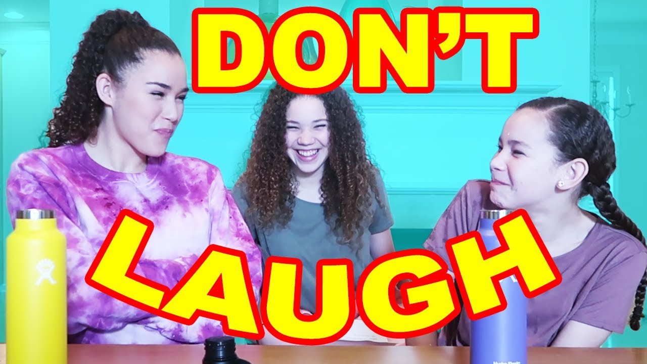 Try Not To Laugh With Water! (Gracie vs Olivia Haschak)