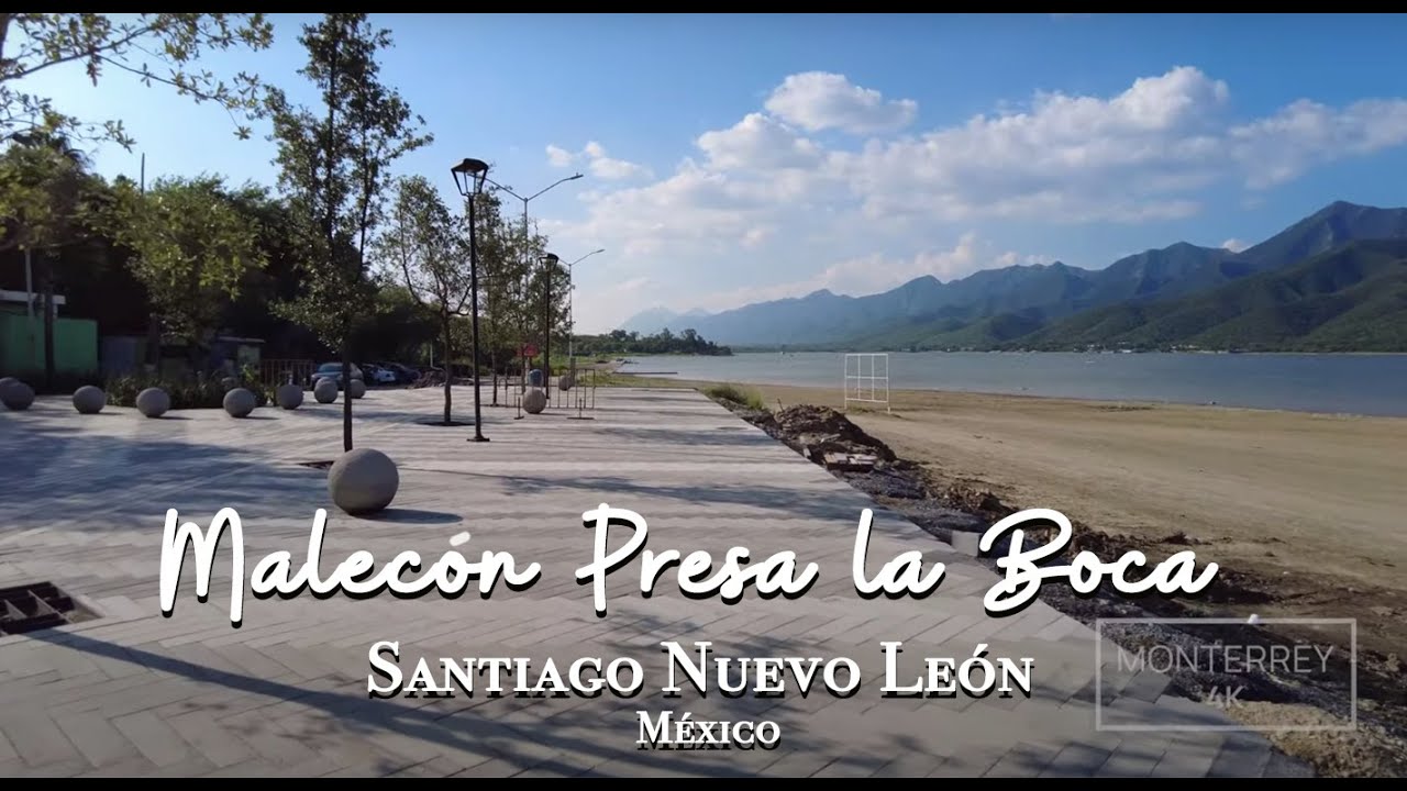 [ 4K ] Presa La Boca - Malecón - Santiago Nuevo León - video walk - Monterrey 4k #asmr