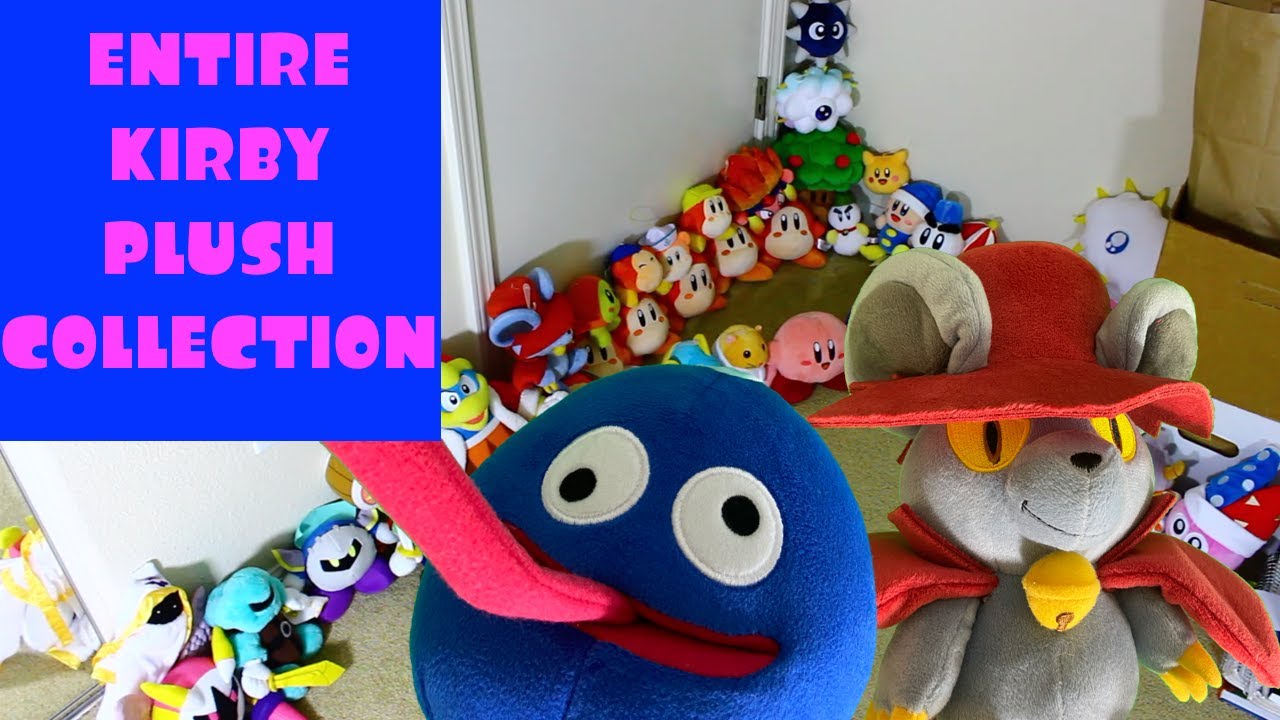 MY ENTIRE KIRBY PLUSH COLLECTION | NEW GOOEY AND DAROACH PLUSH