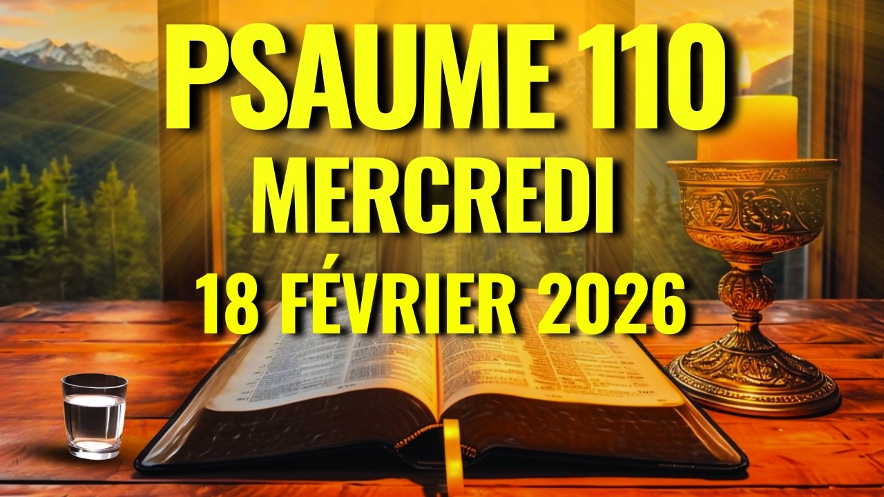 PRIÈRE DU MATIN – Mardi 10 Frévier – Psaume 110 Pour Protection, la Victoire et le Secours Divin
