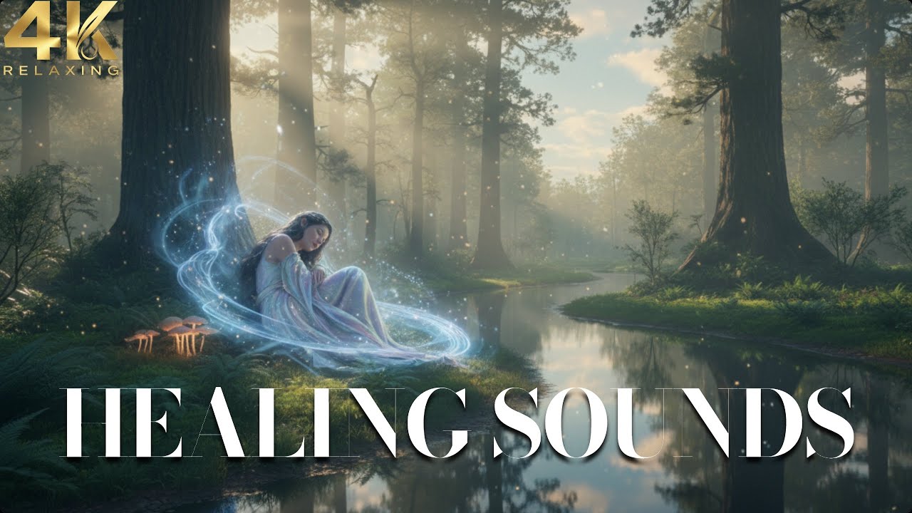 4K Relaxing Music for Stress Relief 🌿 Calm Nature Sounds • Deep Sleep, Meditation and Peace