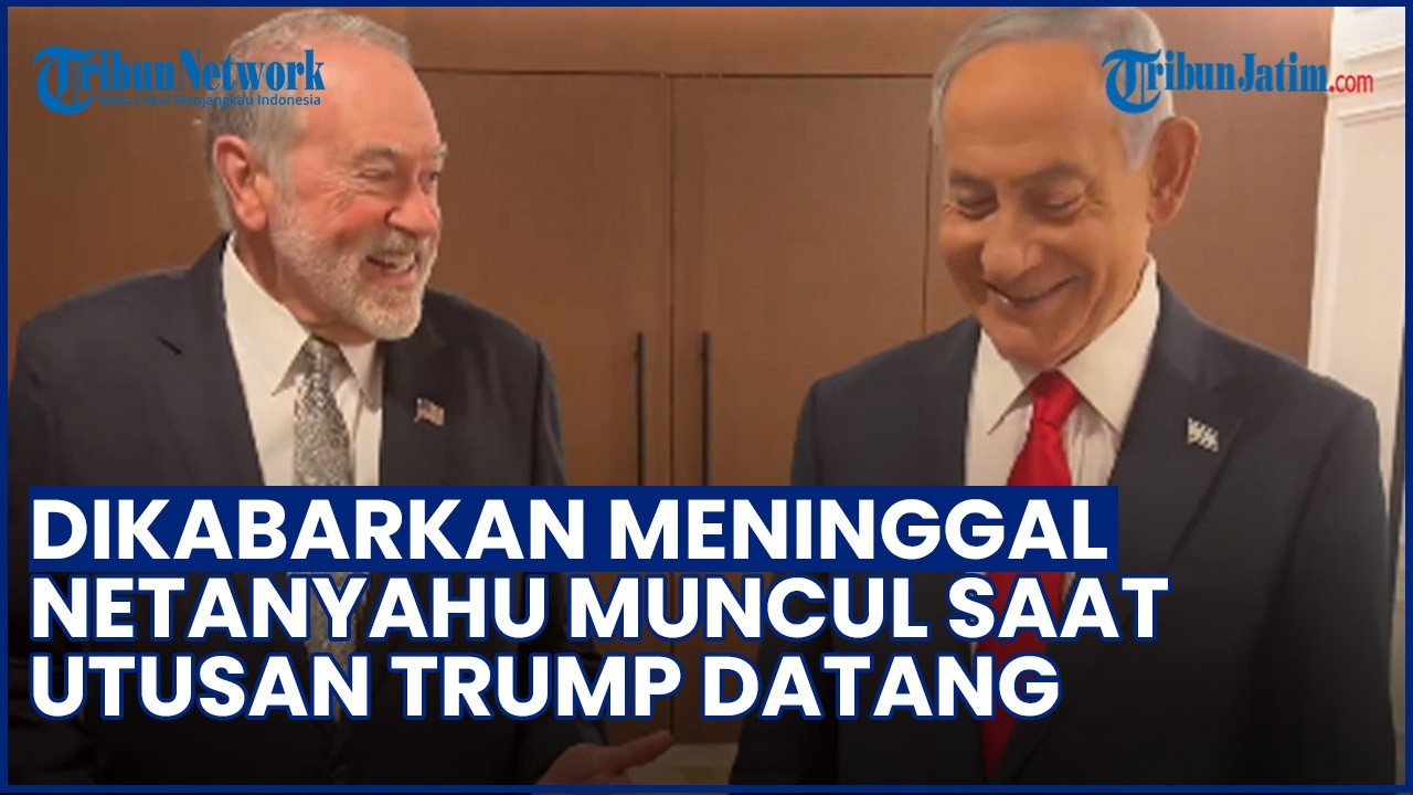 Benjamin Netanyahu Muncul & Beri Pernyataan saat Utusan Trump Datang Cek Kondisinya