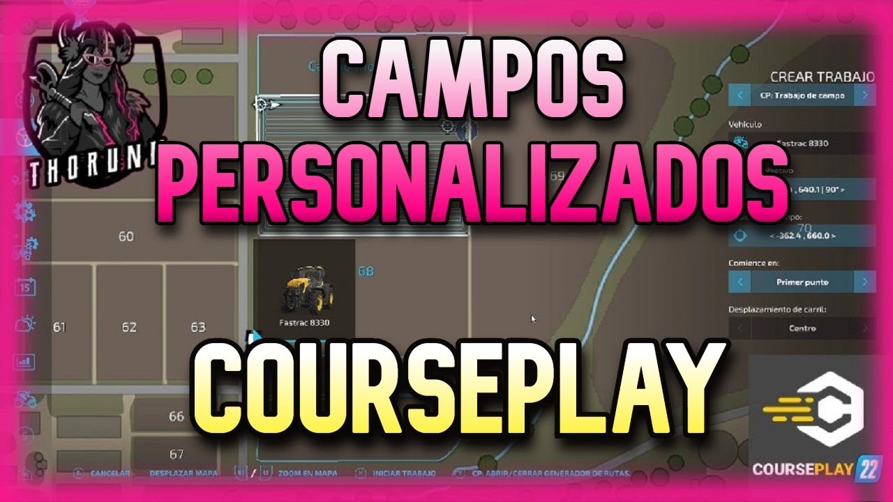 CREA TU CAMPO PERSONALIZADO | COURSEPLAY | FS22