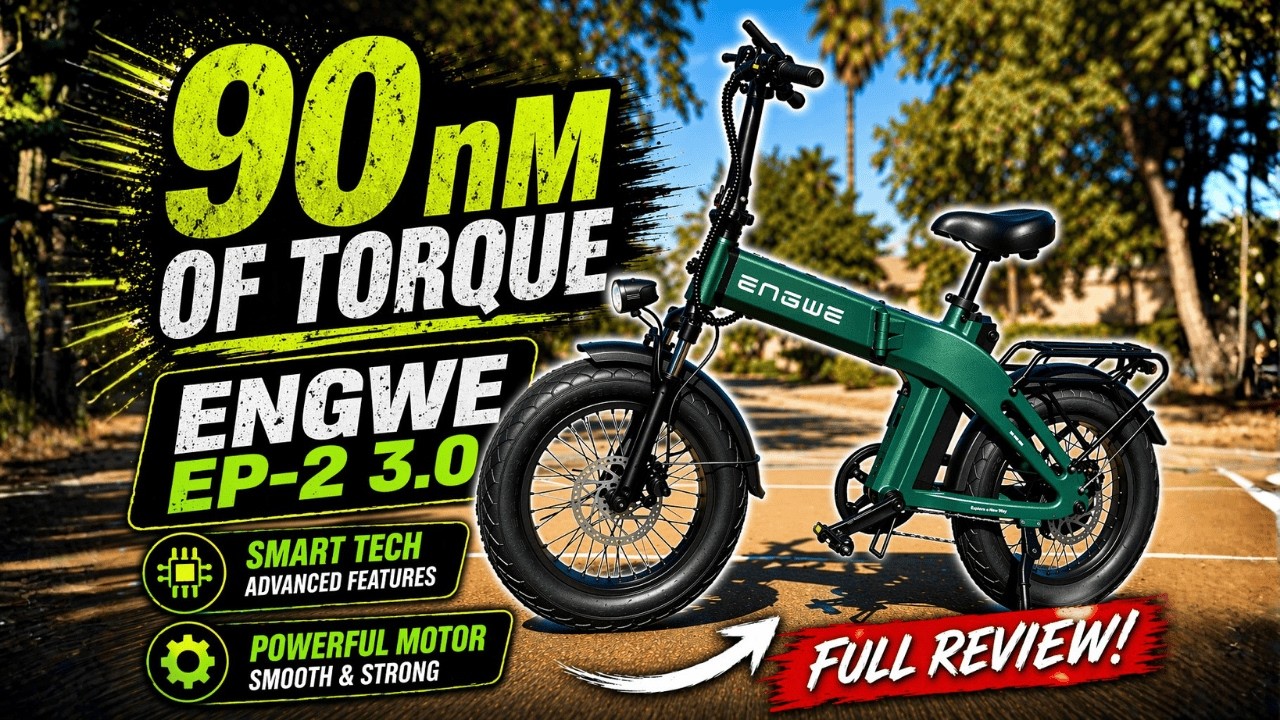 This eBike Has 90Nm + GPS + 4G?! Engwe EP-2 3.0 Review