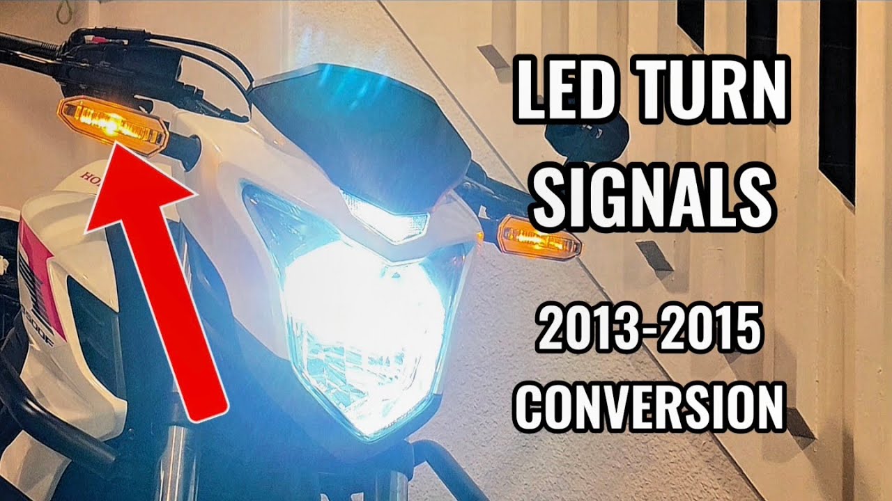Honda CB500F LED Turn Signal Conversion | 1st/2nd Gen Halogen to Newer Gen Blade LED