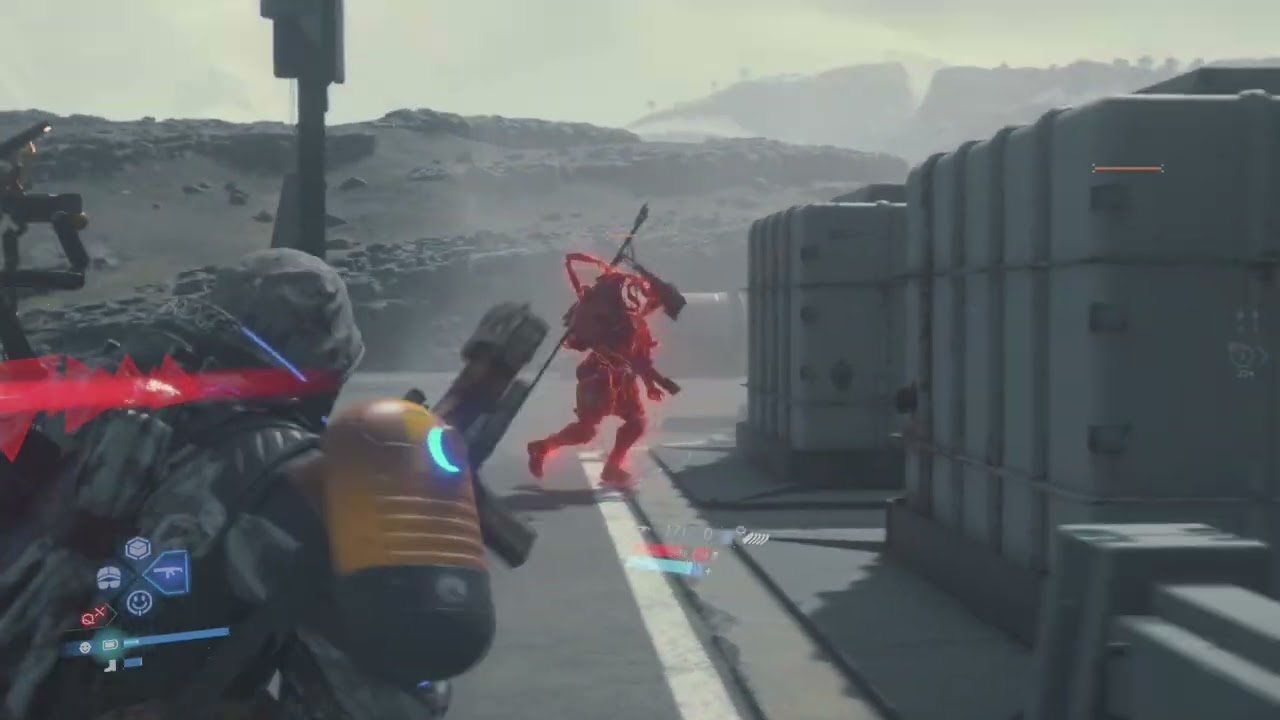 DEATH STRANDING 2: ON THE BEACH Brutal Ghost Mech Fight