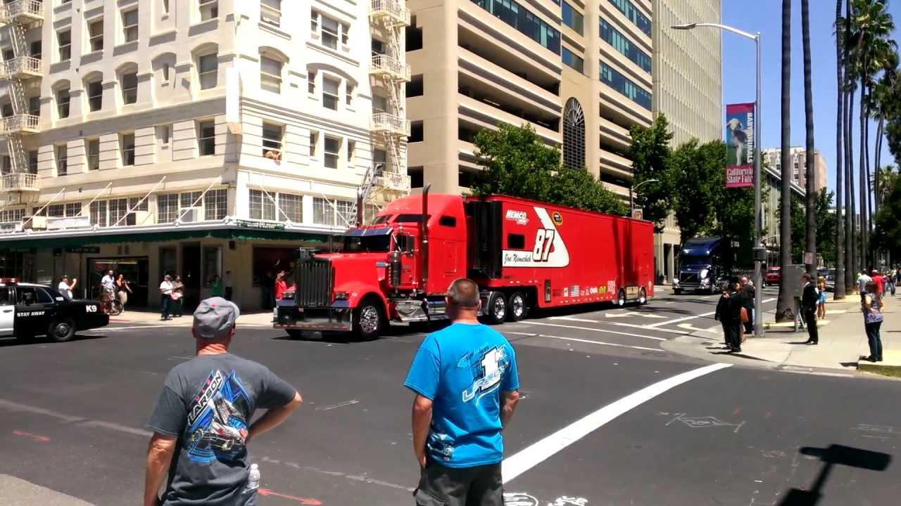 NASCAR Hauler Parade - Sacramento 2013