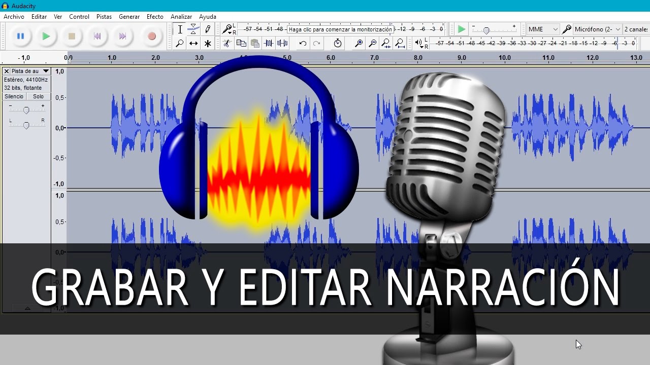 Cómo Grabar y Editar una Narración Con Audacity