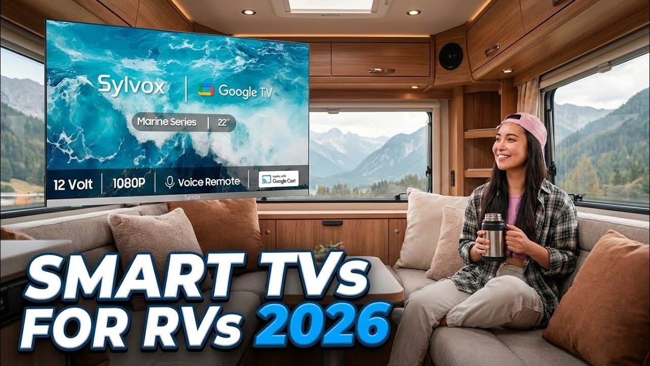 5 Best Smart TVs for RVs 2026 - Top 12V Picks for Off-Grid Living!