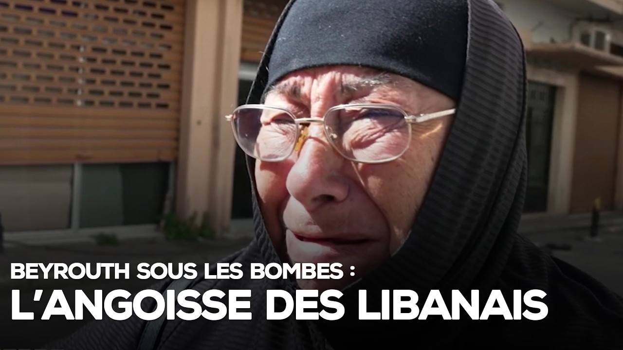 Beyrouth sous les bombes : l'angoisse des Libanais｜TF1 INFO