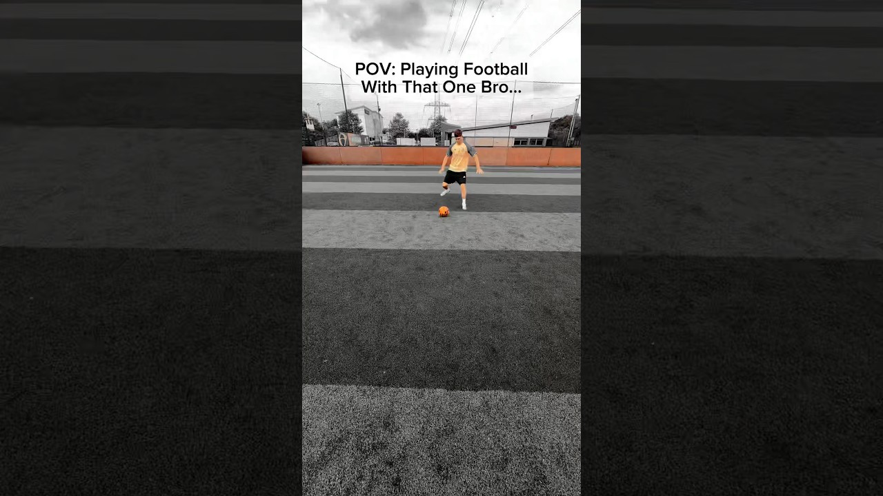 POV: Playing Football With That One Bro… ⚽️☠️