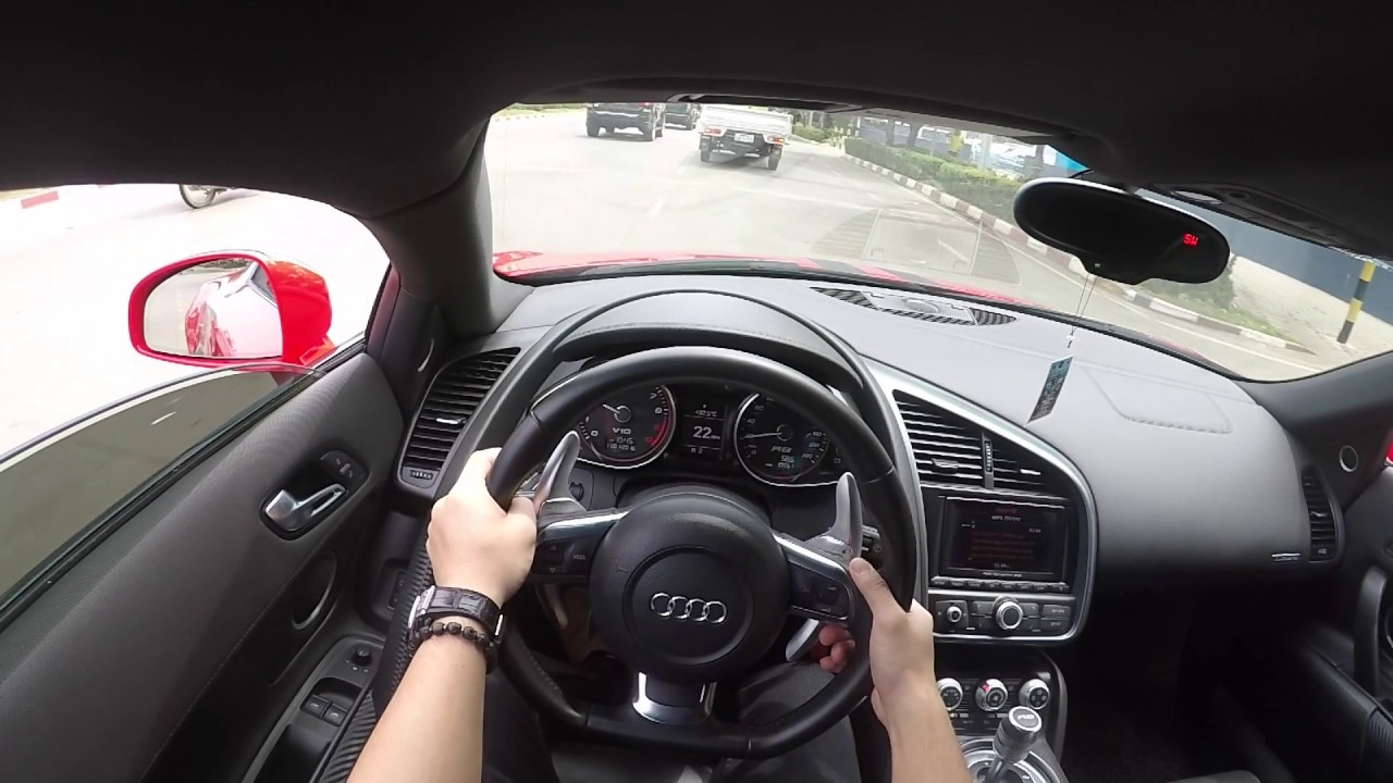 Audi R8 V10 (POV Drive) W/Capristo Exhuast