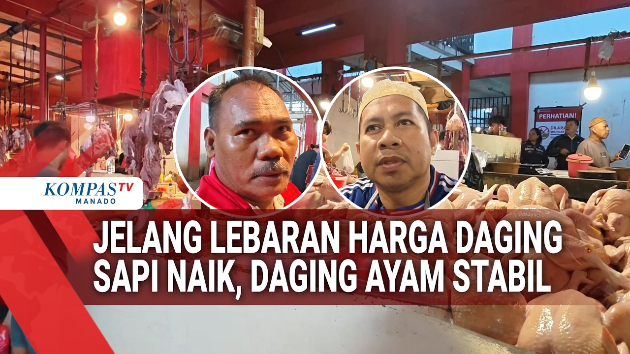 JELANG LEBARAN HARGA DAGING SAPI NAIK, DAGING AYAM STABIL
