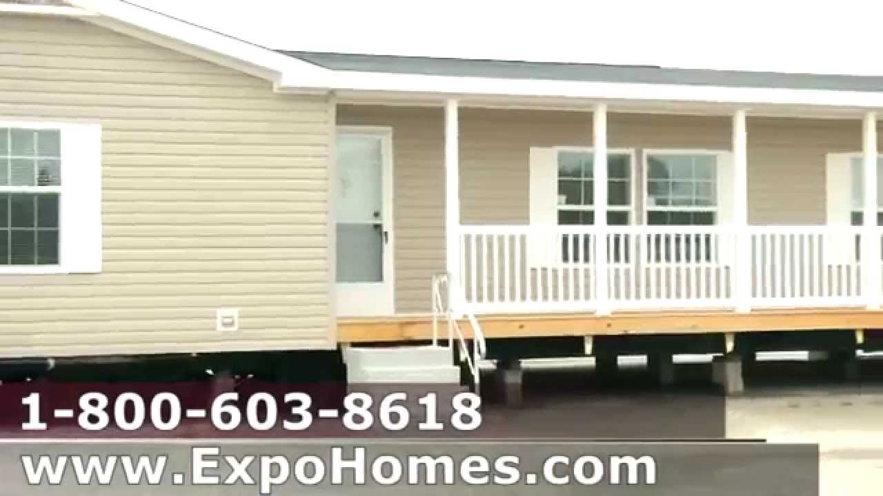 The Decatur Model - Beautiful Porch Mobile Homes in Indiana