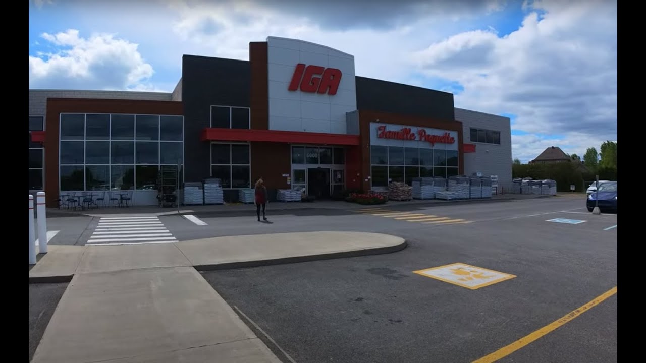 POV Supermarket Shopping - IGA in Trois-Rivières, Quebec, Canada - May 2022