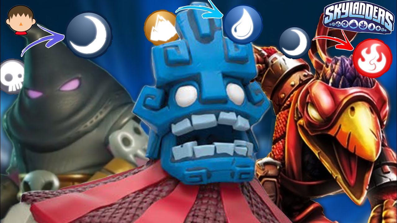 Skylanders, изменившие стихии