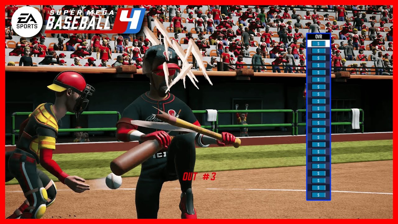 THEIR WHOLE TEAM IS ON ROIDS | Super Mega Baseball 4 | Full Game