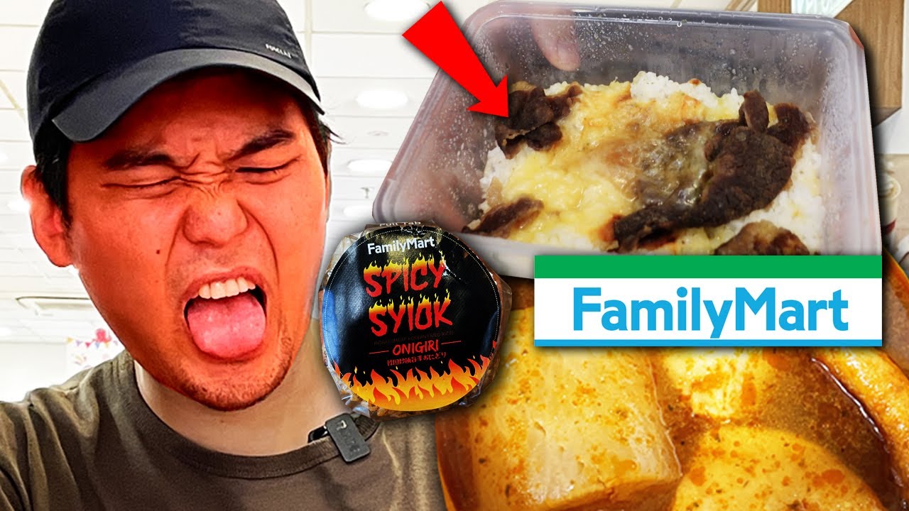 Japanese Guy SHOCKED at Family Mart in Malaysia..