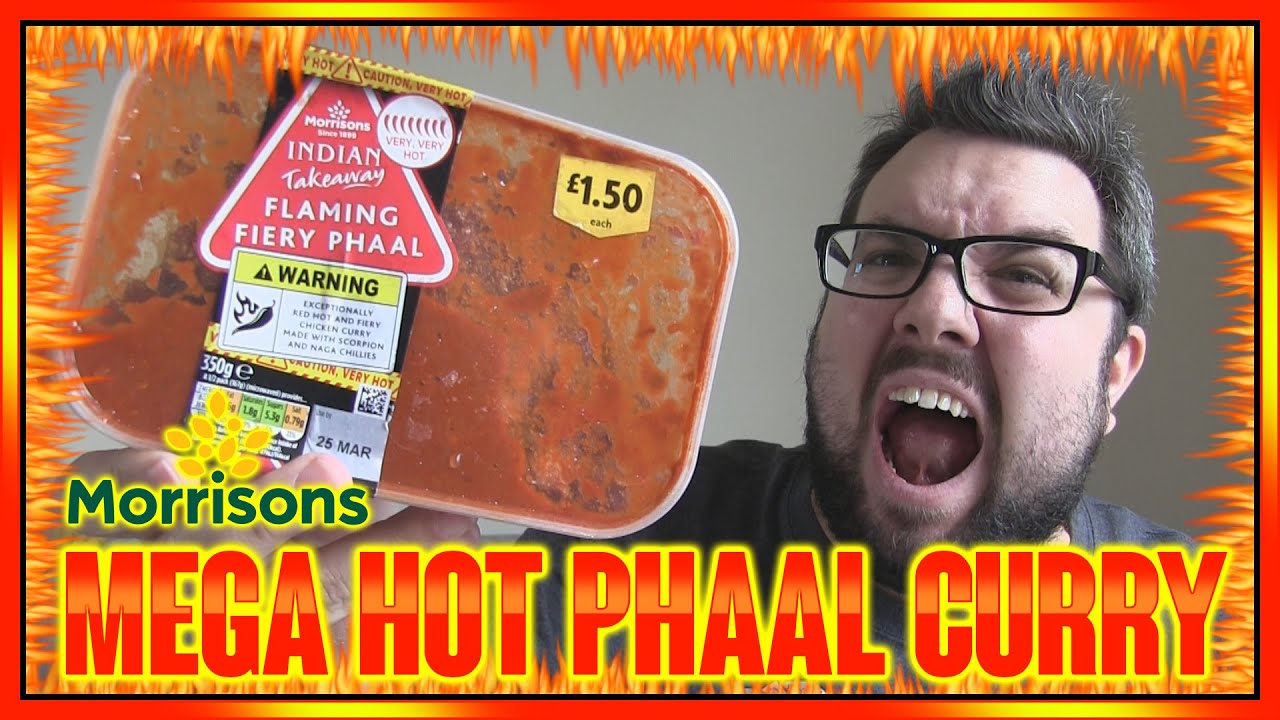 Morrisons Chicken Phaal Curry Review | MEGA HOT CURRY