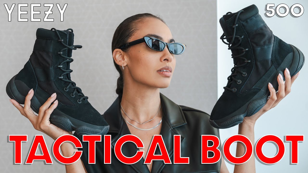 How good is the Yeezy 500 High Tactical Boot?  On Foot Review and How to Style (Outfits)