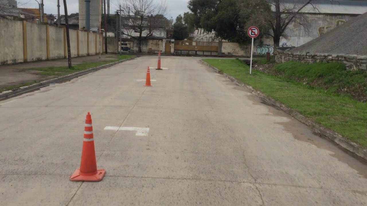 pista de examen practico en san justo la matanza